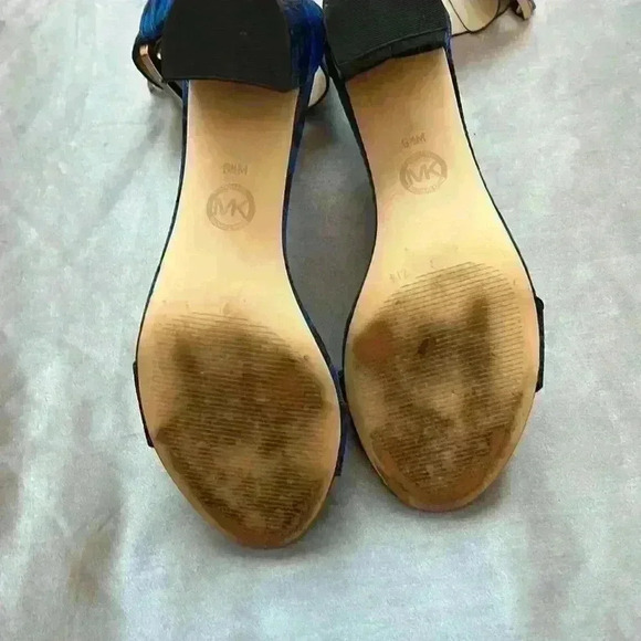 Michael Kors Blue Ankle Strap  shoes - Picture 8 of 10